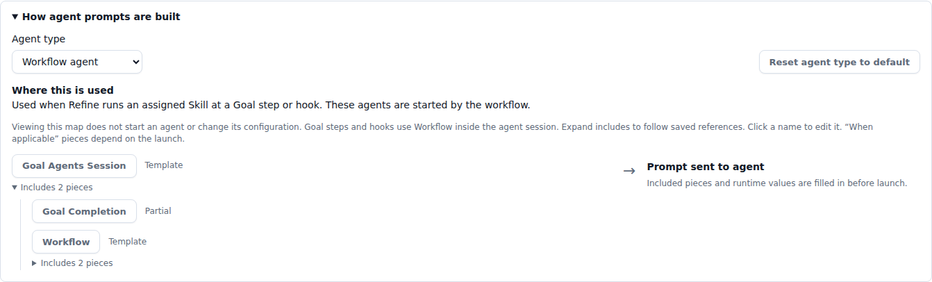 Agent prompt resources and composition